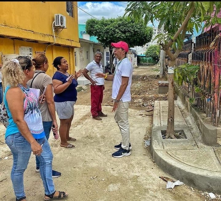 LLEGAMOS  AL BARRIO VILLA ESTRELLA 